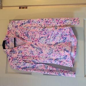 Lilly pulitzer size xs pull over jacket